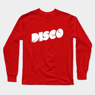 Disco | Retro 70's Disco Dancing Design | Nostalgia gift Long Sleeve T-Shirt